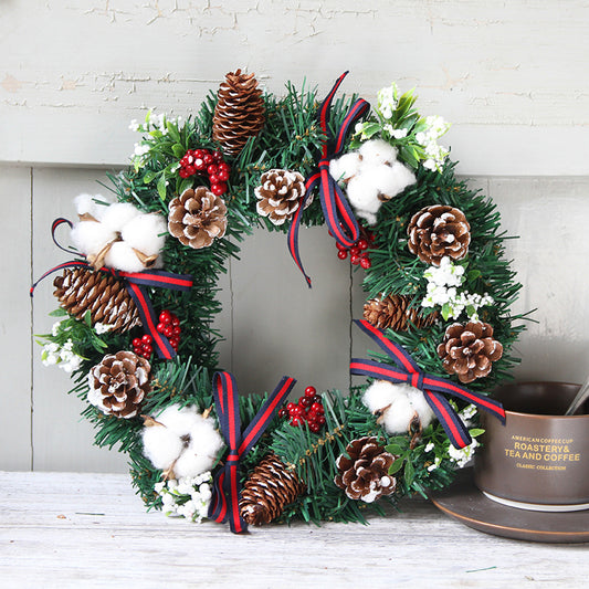 30cm 40cm Christmas Wreath Ornaments Christmas Wreath