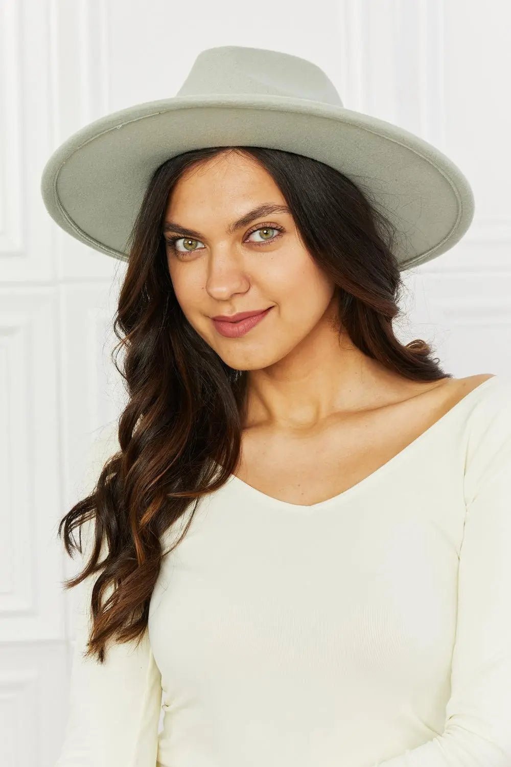 Fame Keep Your Promise Fedora Hat in Mint - Sweet Wildflower Boutique