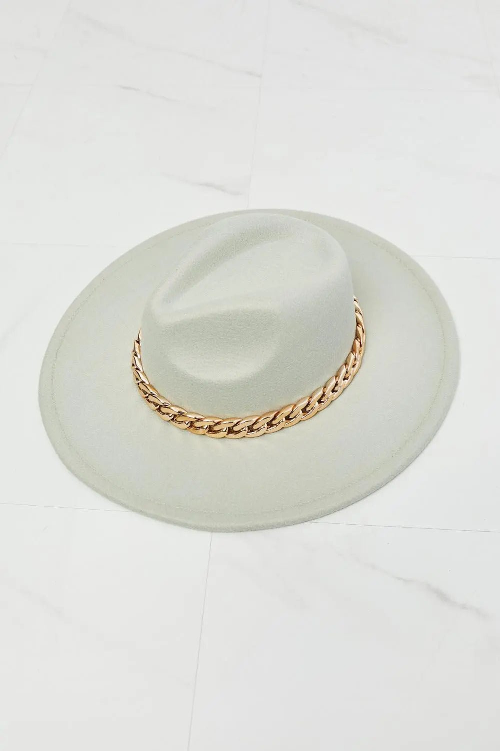 Fame Keep Your Promise Fedora Hat in Mint - Sweet Wildflower Boutique