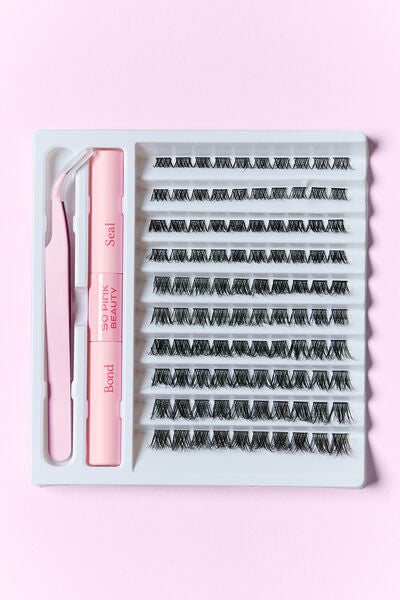 SO PINK BEAUTY Faux Mink Eyelashes Cluster Multipack